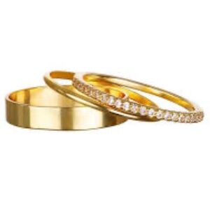 3 Stackable Rings